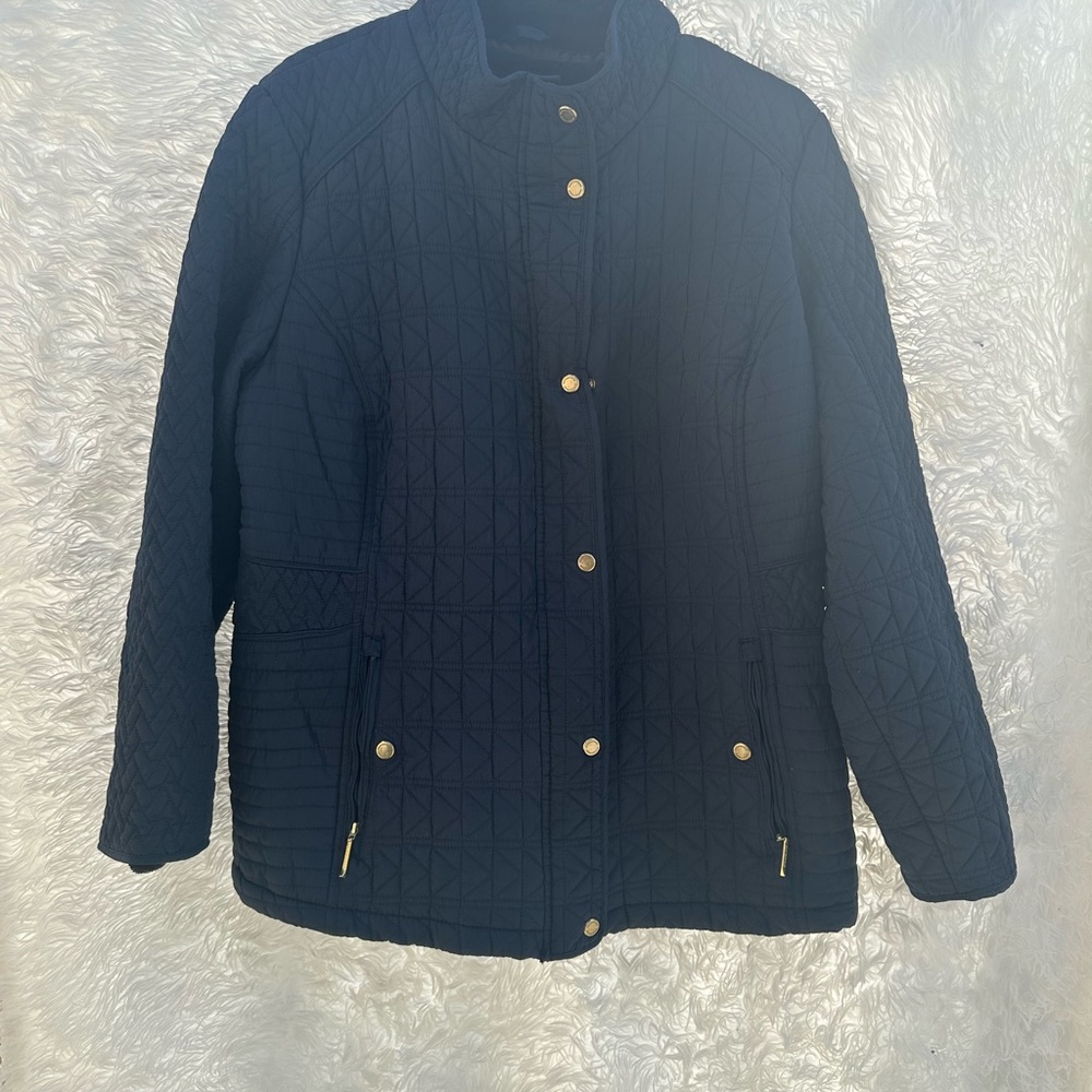 Weatherproof Navy Quilted Jacket - Picture 2 of 8